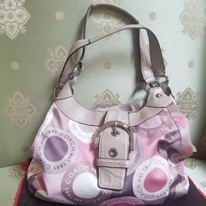 Pink Coach Purse